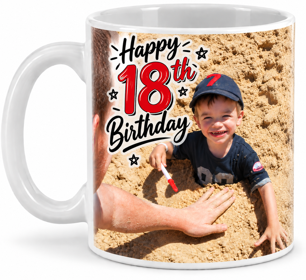 📸 Personalised Photo Mug – Your Favourite Memory on a Mug ❤️