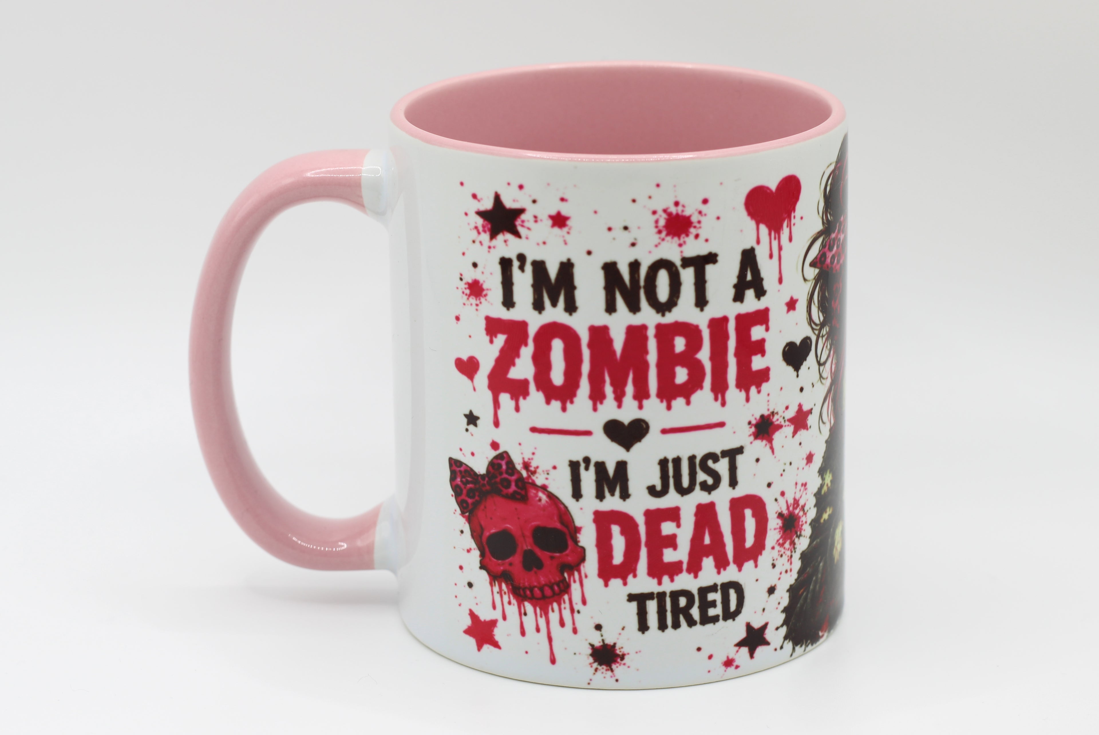 Zombie Mug 'I run on caffeine'