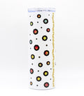 Personalised Rainbow Leopard Print 20oz Skinny Tumbler