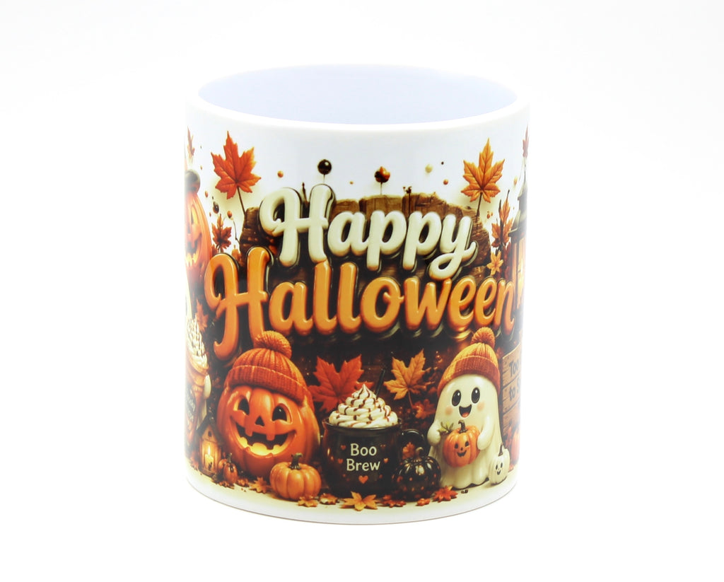 Happy Halloween Cute Ghost Mug