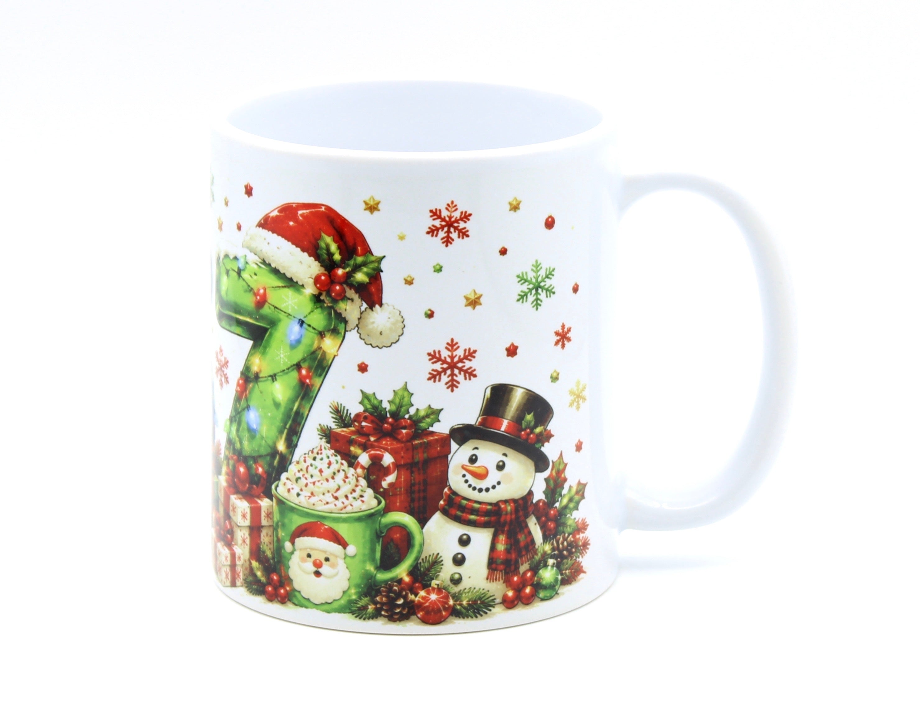 67 Christmas Mug – Festive Ceramic Coffee Cup | Funny Christmas Gift