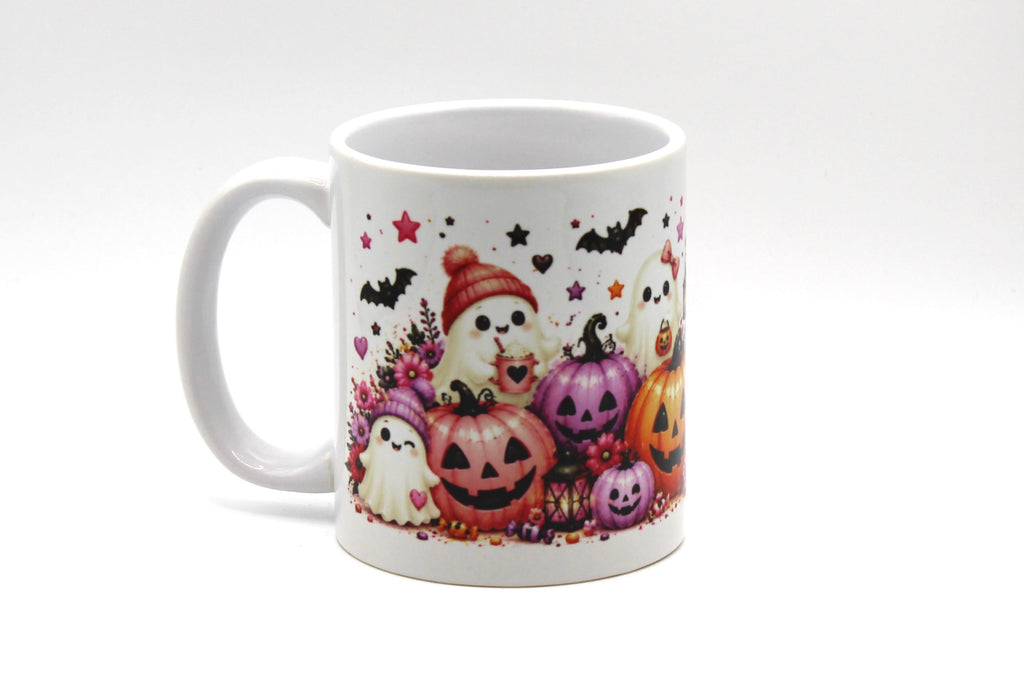 Cute Boo Halloween Theme Mug