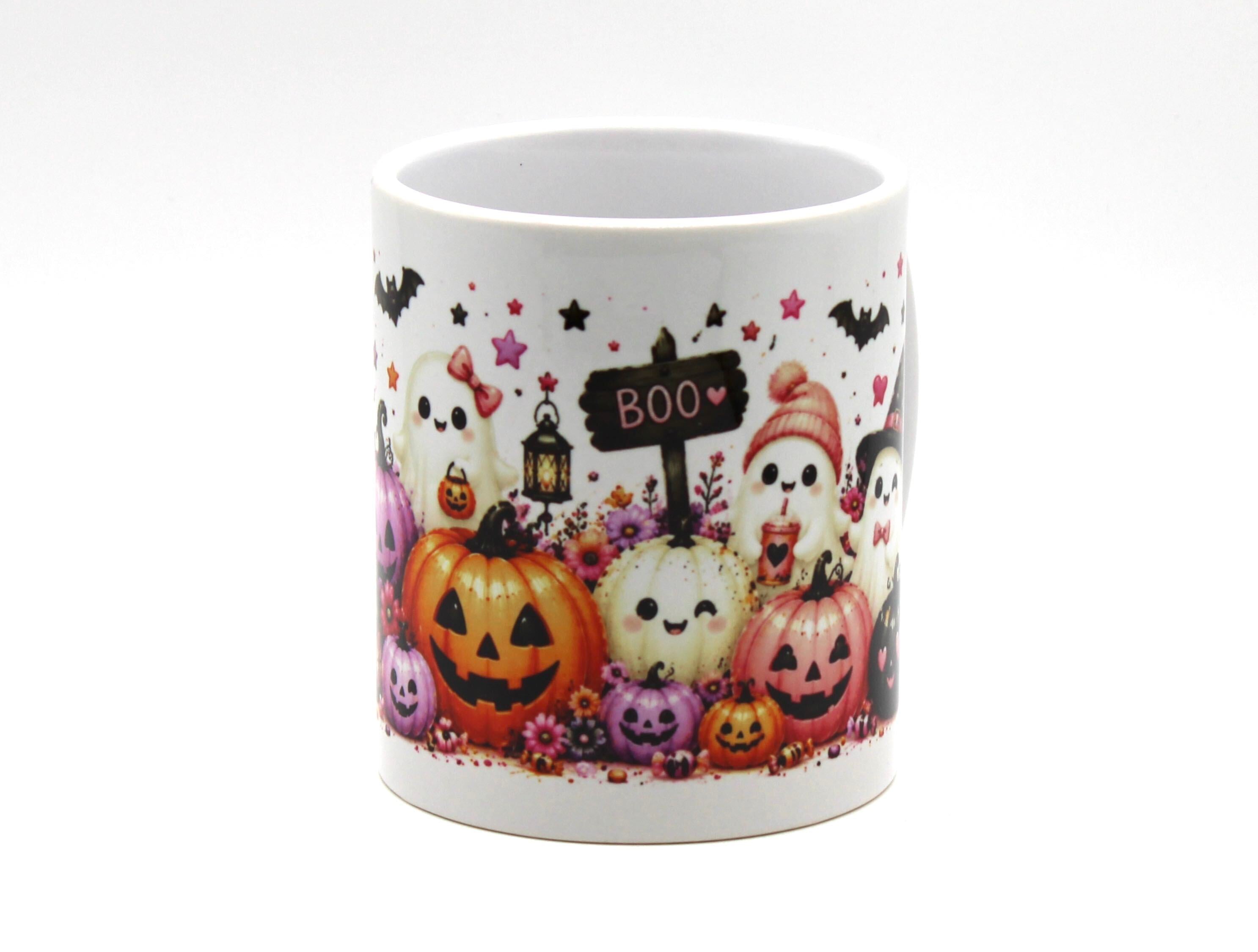 Cute Boo Halloween Theme Mug