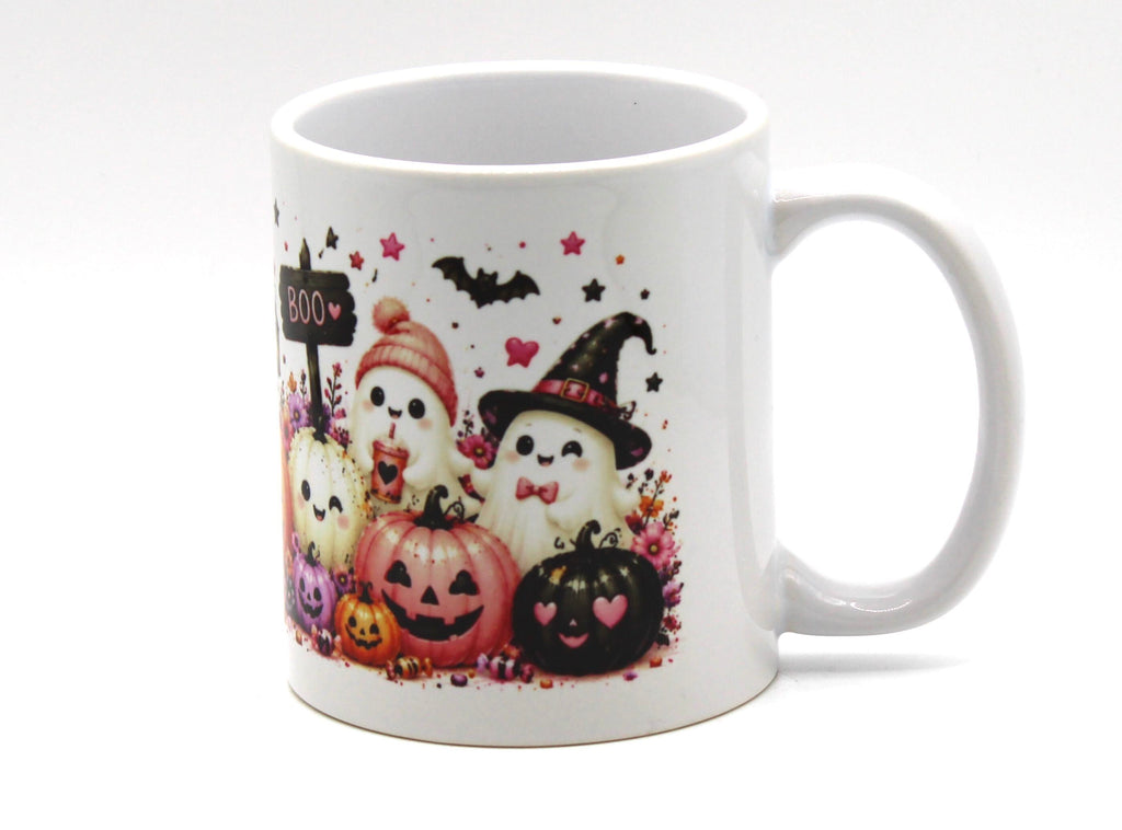 Cute Boo Halloween Theme Mug
