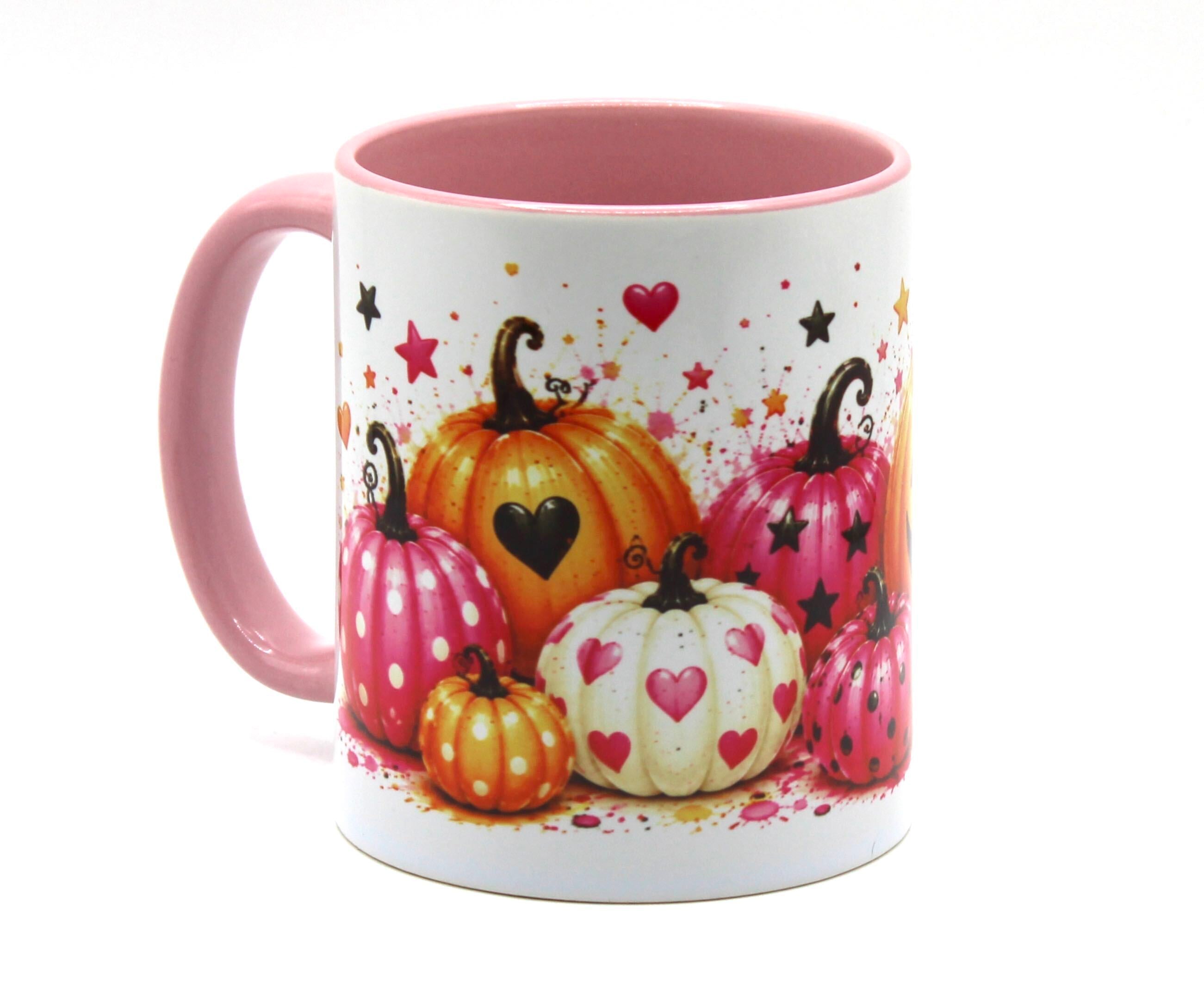 Cute Pumpkin Pink Mug