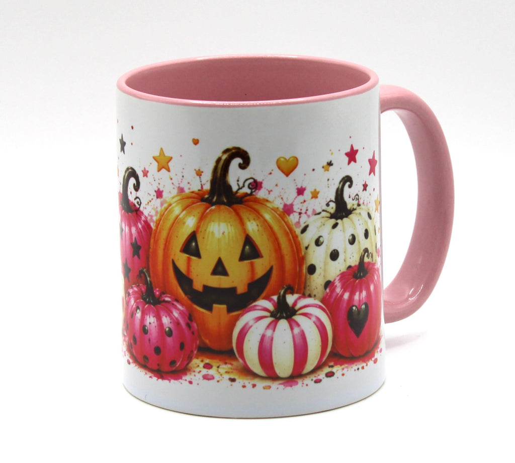 Cute Pumpkin Pink Mug