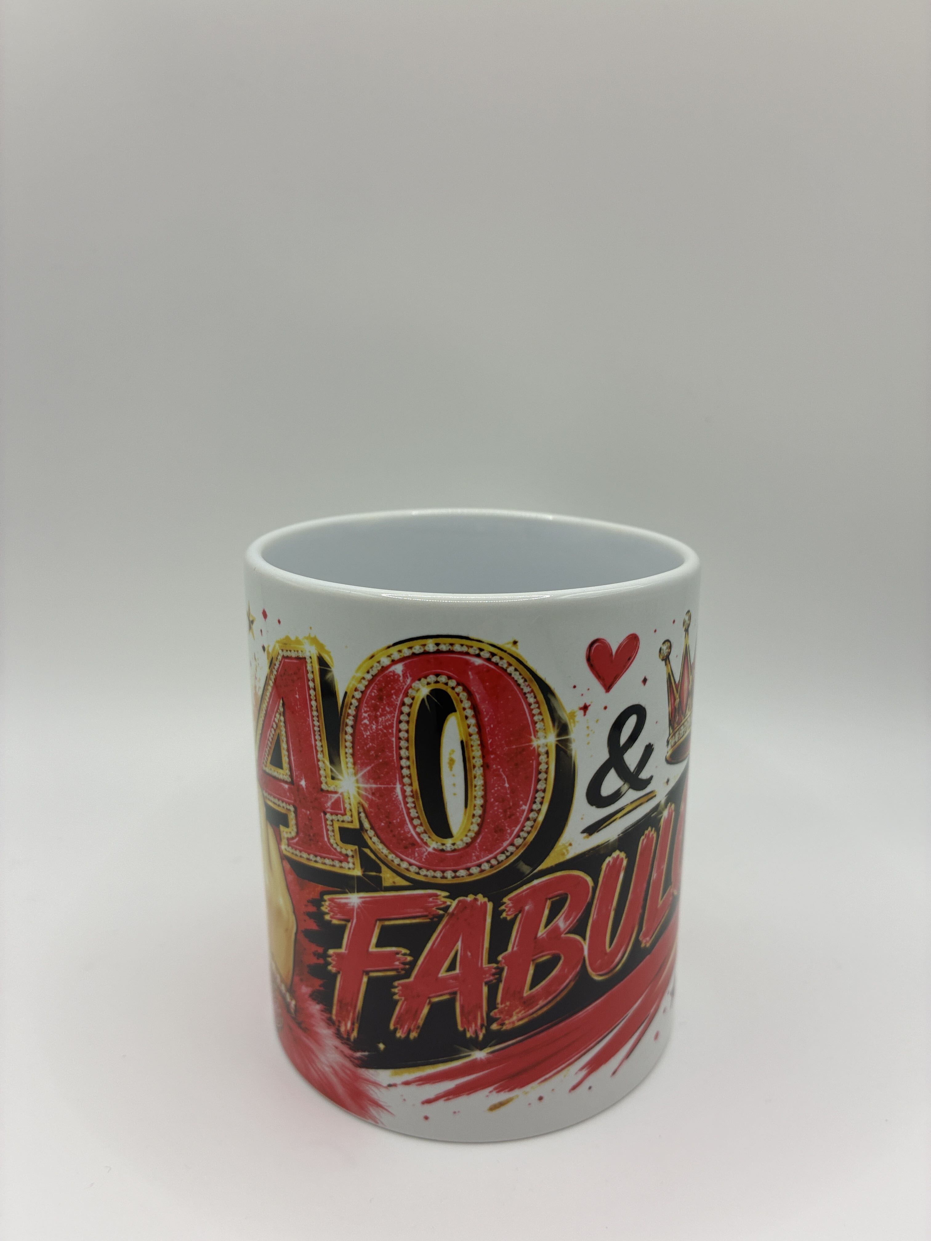 40 and Fabulous Mug