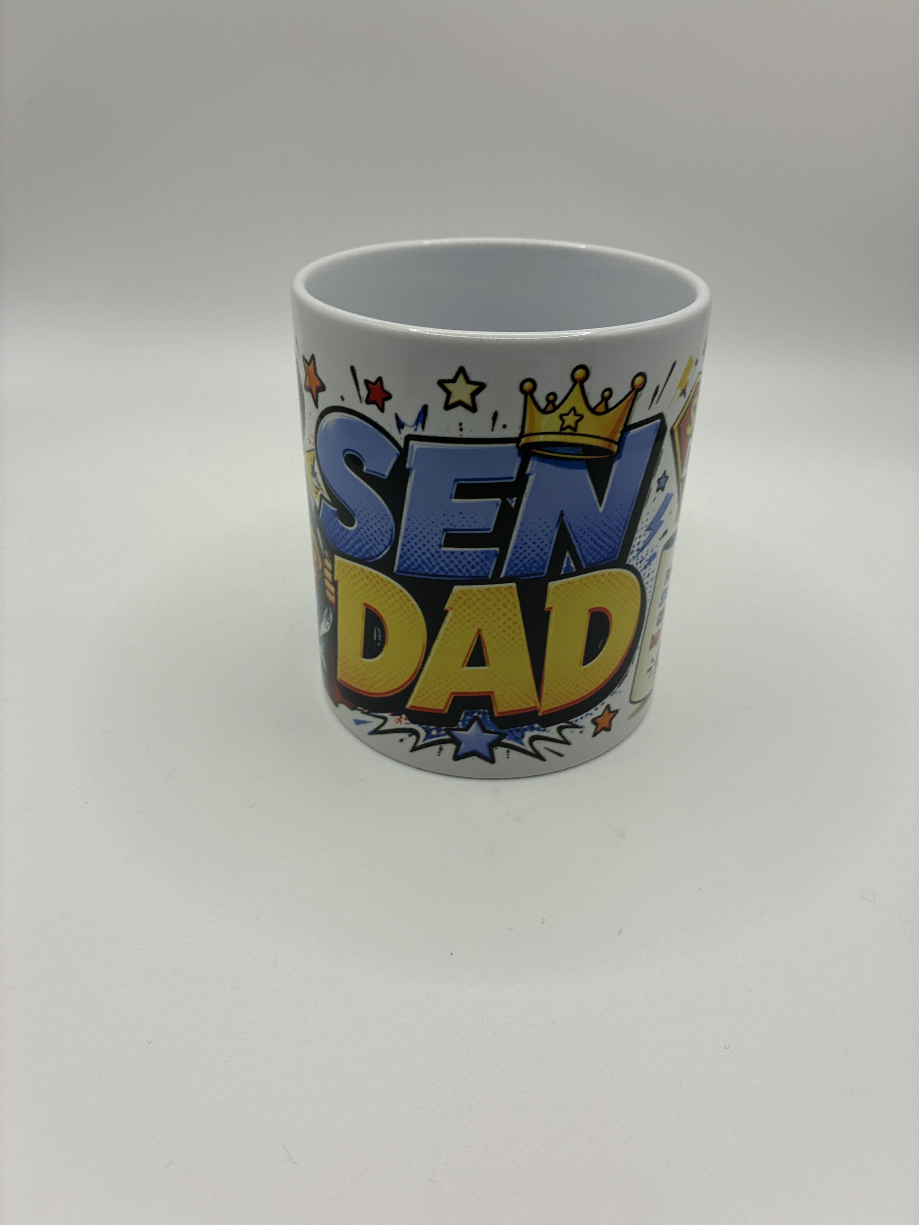 Super Hero SEN Dad Mug!