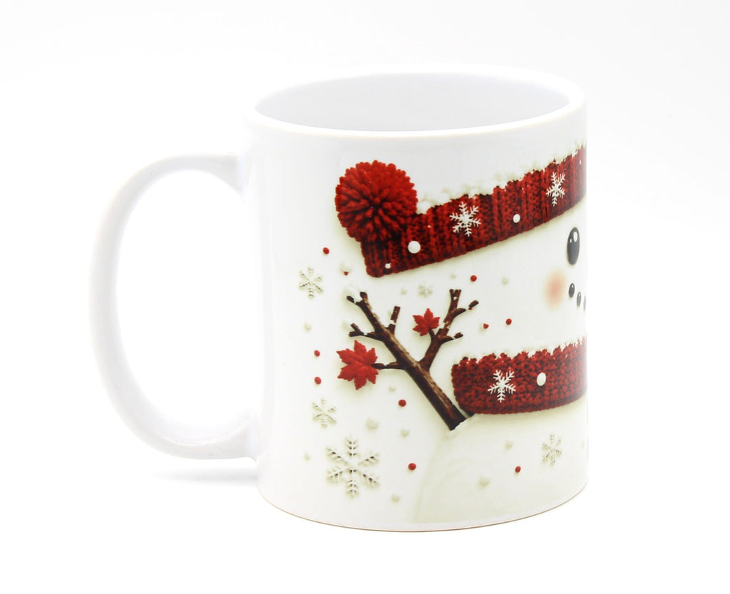 Christmas Snowman Red Theme