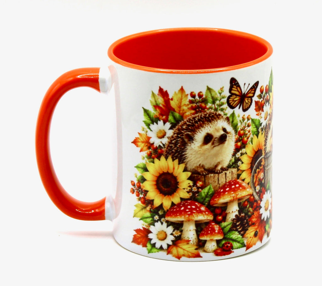 🦔 Autumn Hedgehog Mug 🍂🌻