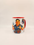 Custom Design Coloured Mug — Made Just for You - Choose from red, pink or yellow