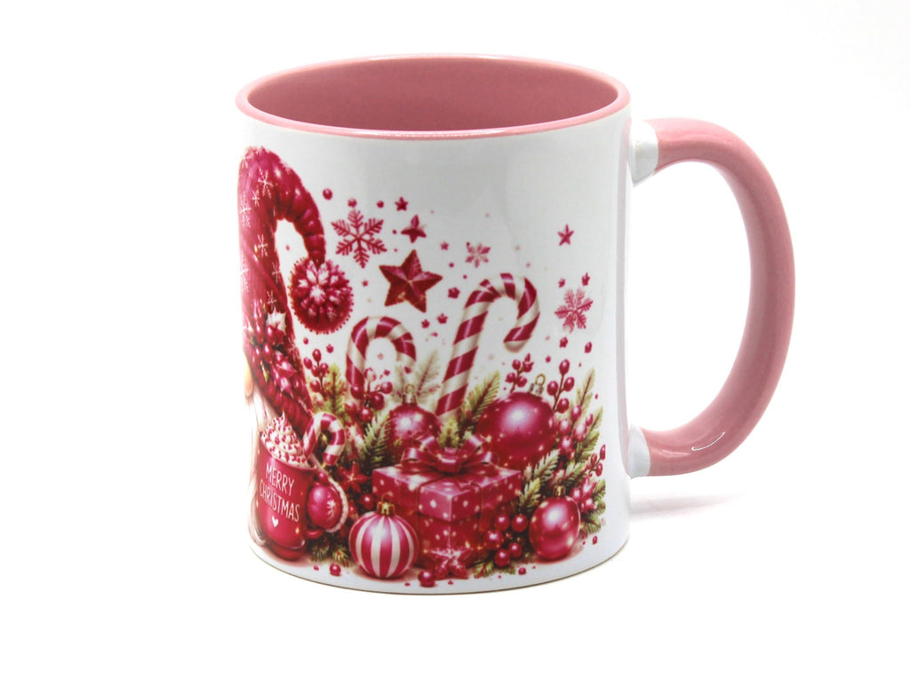 Christmas Gonk Pink Mug