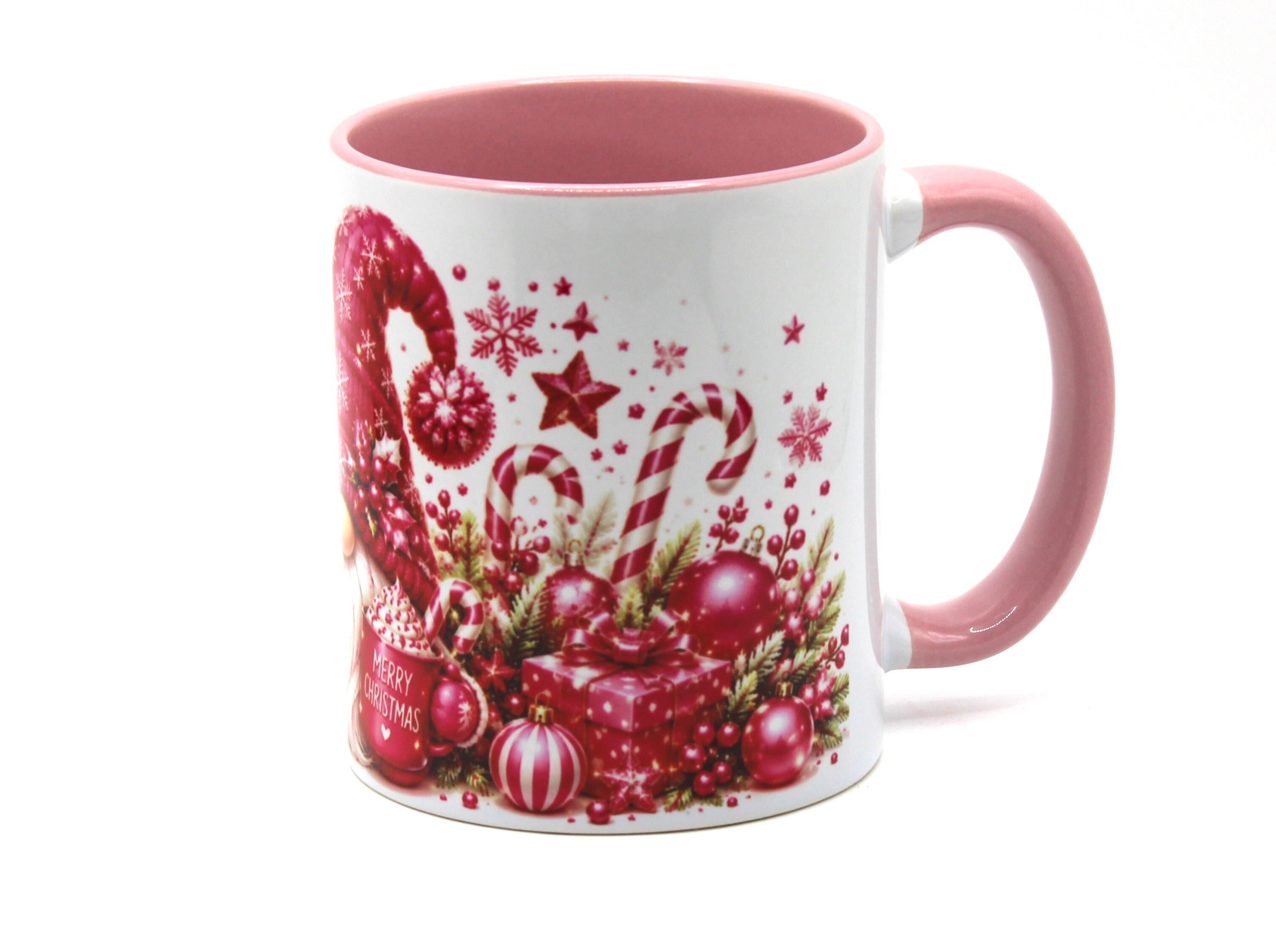 Christmas Gonk Pink Mug