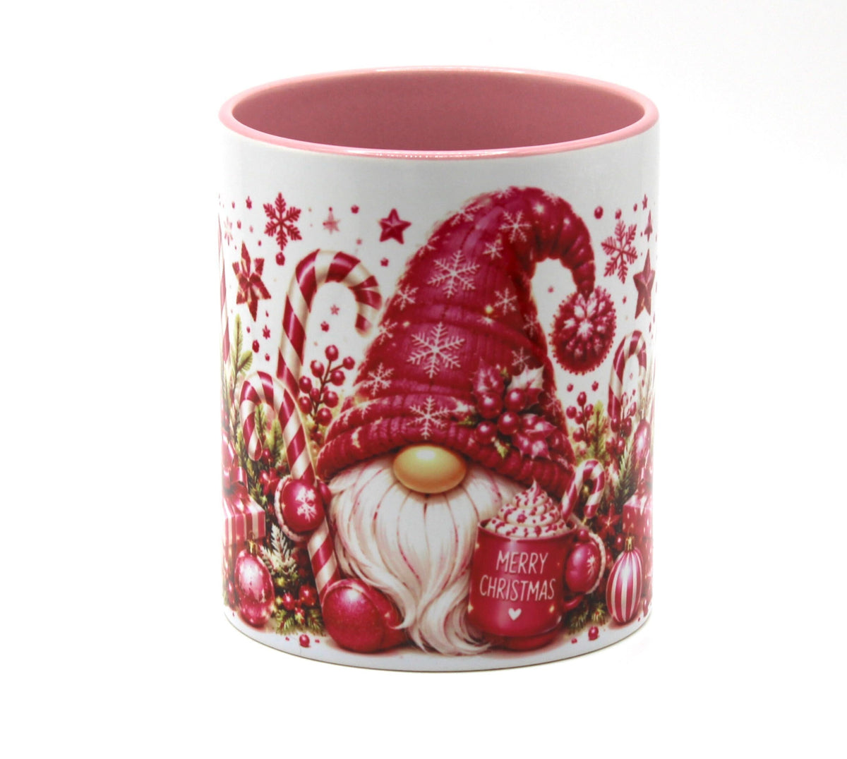 Christmas Gonk Pink Mug