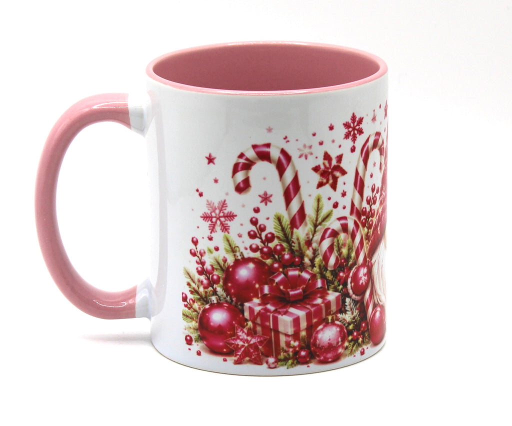 Christmas Gonk Pink Mug