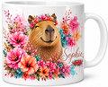 Personalised Capybara Mug! Just add name!