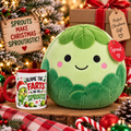 🎄 Blame the Farts on the Sprouts Mug &amp; Plush Gift Set 😂