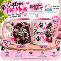 🐾 Personalised Watercolour Pet Mug 💕