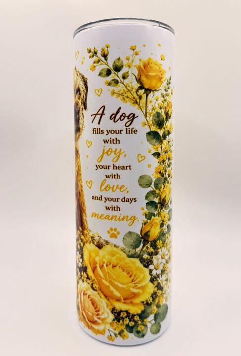 Border Terrier Tumbler – 20oz